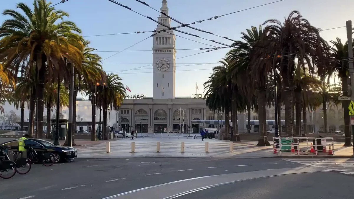 Ferry Building in the morning